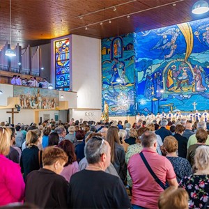 Biskup Radoš predvodio misu proslave sv. Josipa Radnika u Karlovcu